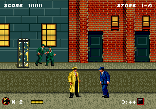 Скриншот игры Dick Tracy
